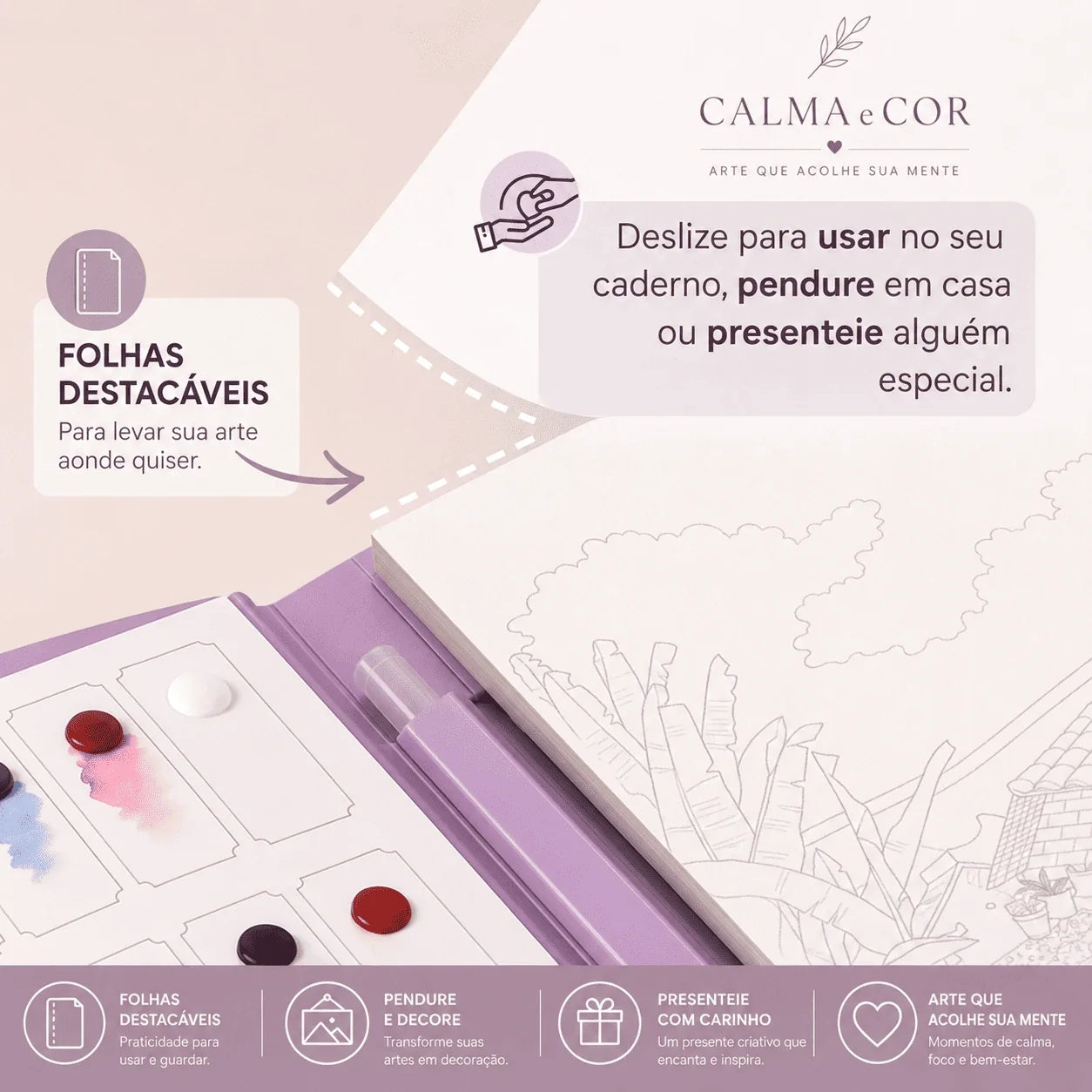 Kit Completo Criativo de Aquarela - (Mundo Animal)